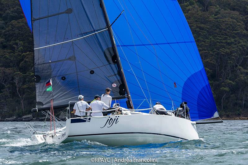 Pittwater Regatta  photo copyright Andrea Francolini taken at Royal Prince Alfred Yacht Club and featuring the J/88 class