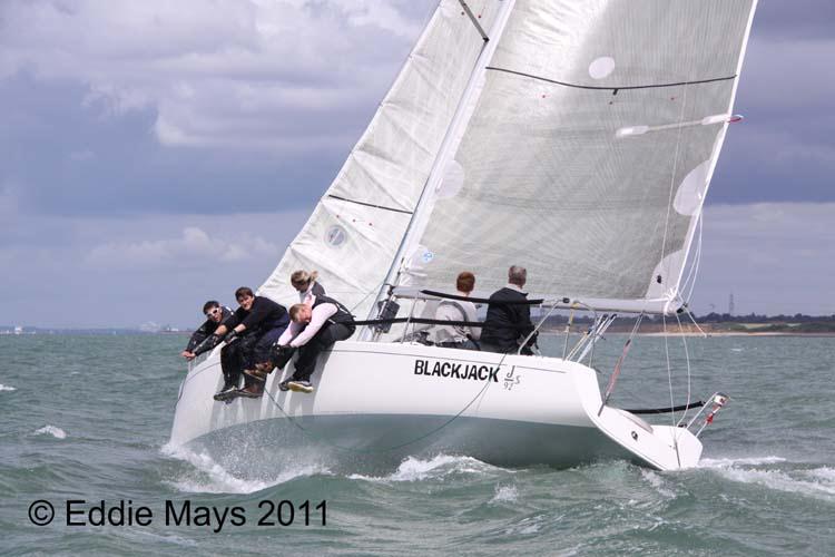 J/92 nationals in the central Solent photo copyright Eddie Mays taken at Royal Southern Yacht Club and featuring the J92 class