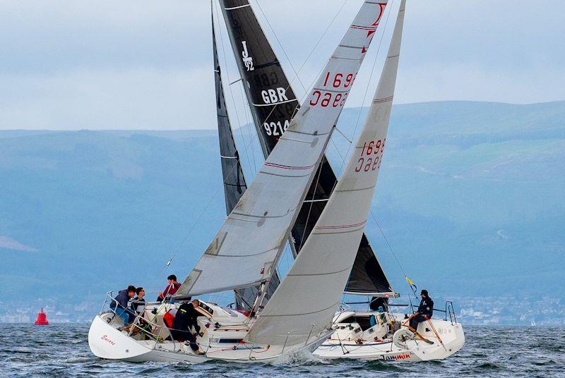 Saturn Sails Mudhook Regatta 2021 photo copyright Neill Ross / www.neillrossphoto.co.uk taken at Mudhook Yacht Club and featuring the J92 class