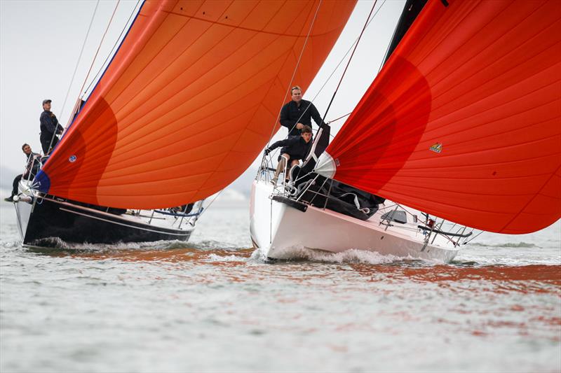 Jump 2 It, J99 during HYS Hamble Winter Series Race Week 2 - photo © Paul Wyeth / Hamble Winter Series