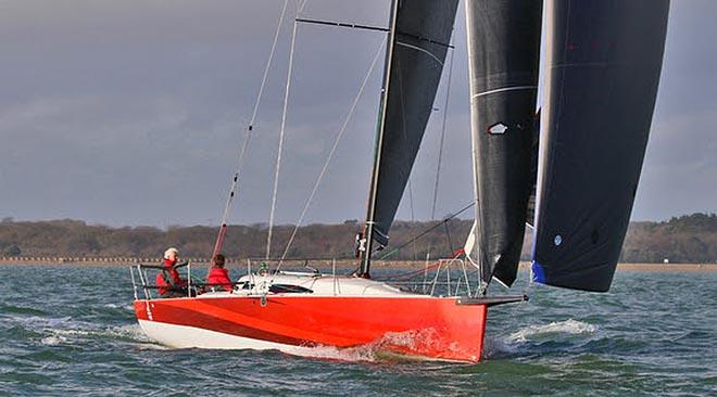 J/99 shorthanded offshore speedster photo copyright J-boats taken at  and featuring the J/99 class