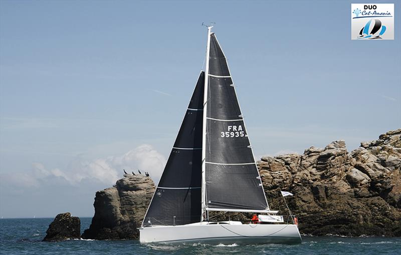 The Duo Cat-Amania photo copyright Sylvain Huet taken at  and featuring the J/99 class