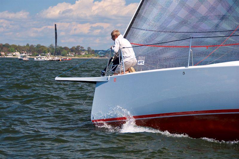 Thin Man in the 2020 Stamford Vineyard Race photo copyright Rick Bannerot / ontheflyphoto.net taken at Stamford Yacht Club and featuring the J/99 class