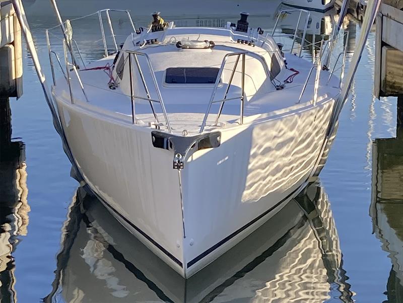 Put the stick in, and we're good to go with J/99 #100 photo copyright Sandra Entwistle taken at Royal Queensland Yacht Squadron and featuring the J/99 class