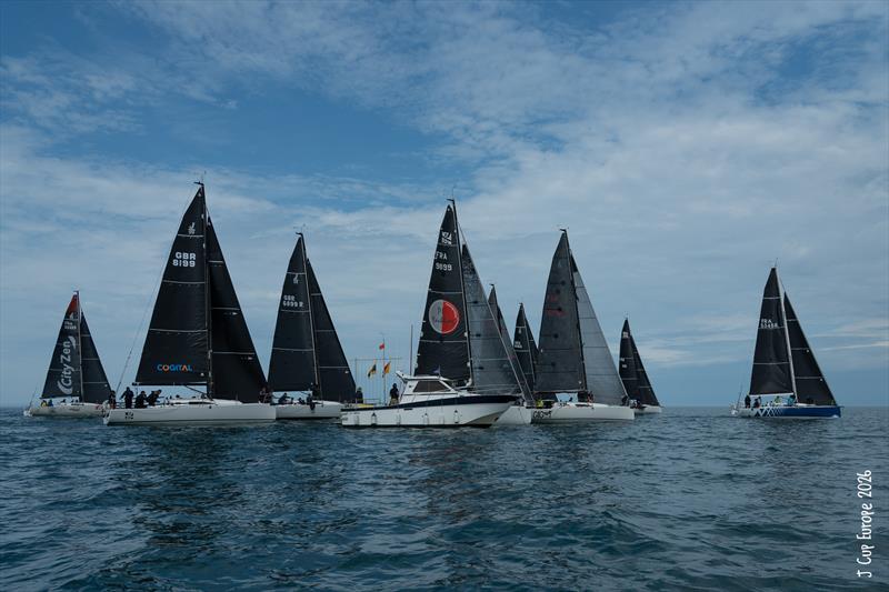 J Cup Europe in Cherbourg with the inaugural J/99 European Cup photo copyright J Cup Europe 2026 taken at Yacht Club de Cherbourg and featuring the J/99 class