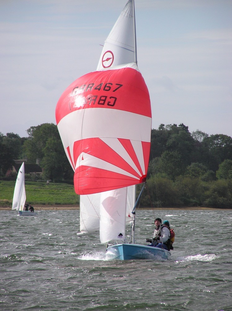 Javelin 467 taken at the Rutland open  photo copyright Martin Hollingshead taken at Rutland Sailing Club and featuring the Javelin class