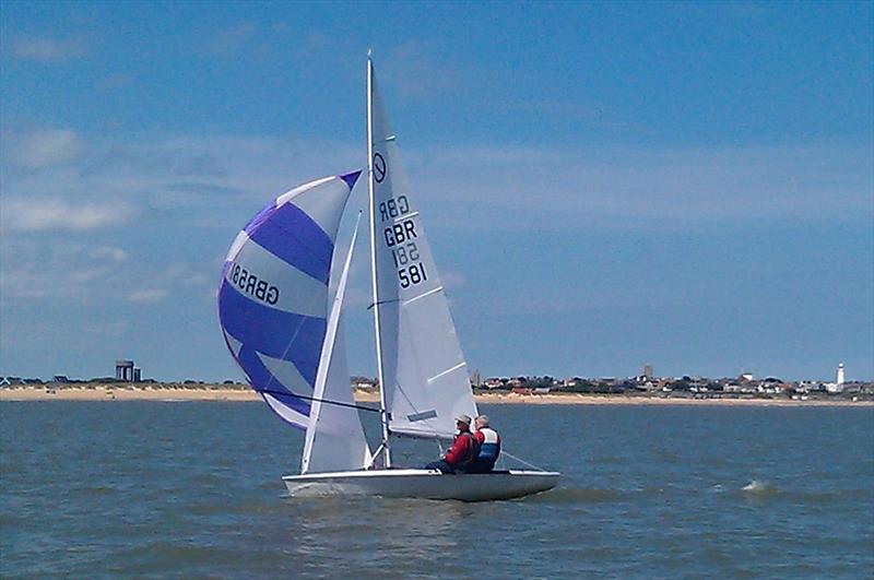 Javelin Nationals at Southwold photo copyright Jeremy Taylor taken at Southwold Sailing Club and featuring the Javelin class