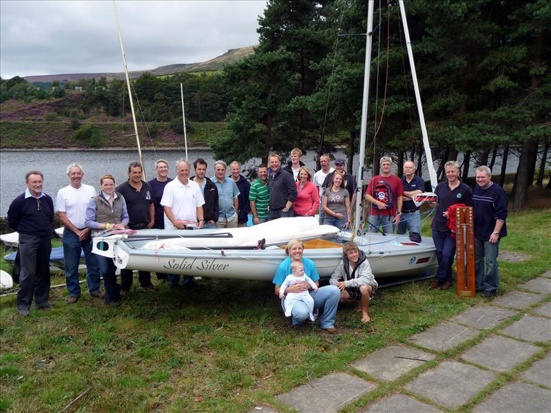 Competitors at the Javelin National Championships 2009 photo copyright Richard Smith taken at Glossop Sailing Club and featuring the Javelin class