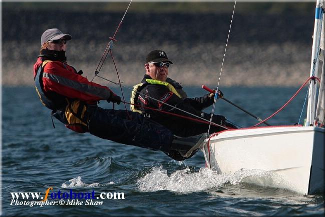 Javelins and Hornets Carsington photo copyright Mike Shaw / www.fotoboat.com taken at Carsington Sailing Club and featuring the Javelin class