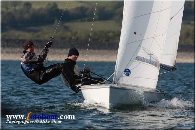 Javelins and Hornets Carsington photo copyright Mike Shaw / www.fotoboat.com taken at Carsington Sailing Club and featuring the Javelin class