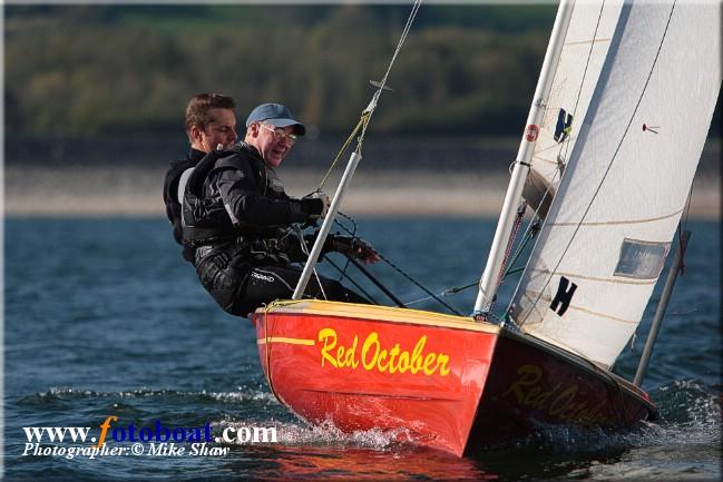 Javelins and Hornets Carsington photo copyright Mike Shaw / www.fotoboat.com taken at Carsington Sailing Club and featuring the Javelin class