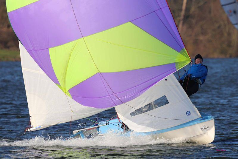 Alton Water 2020 Fox's Chandlery & Anglian Water Frostbite Series - Week 3 photo copyright Tim Bees taken at Alton Water Sports Centre and featuring the Javelin class