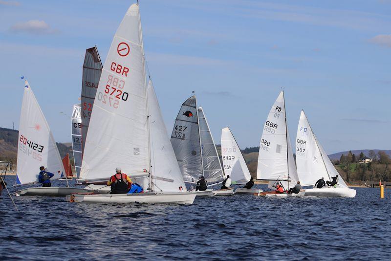 Bala Easter Regatta photo copyright John Hunter taken at Bala Sailing Club and featuring the Javelin class