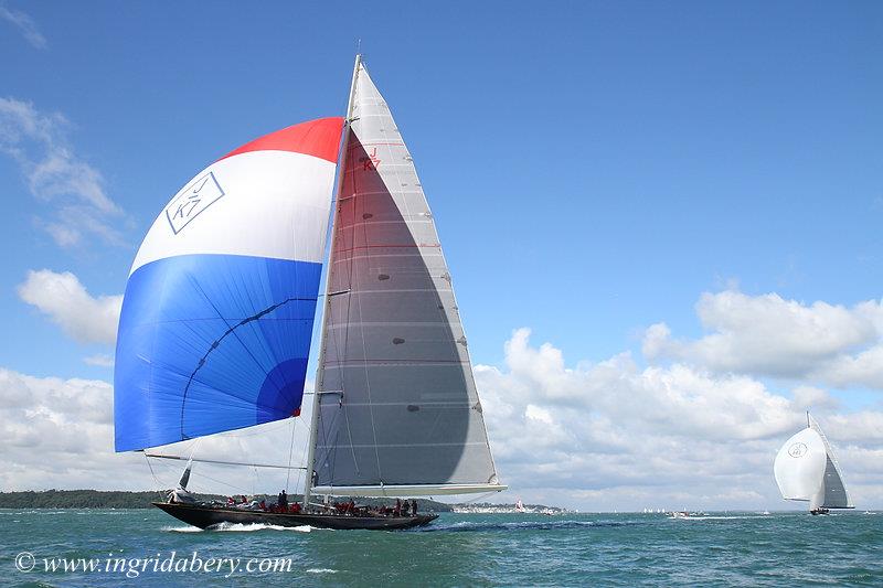 Day 3 of the RYS Bicentenary International Regatta photo copyright Ingrid Abery / www.ingridabery.com taken at Royal Yacht Squadron and featuring the J Class class