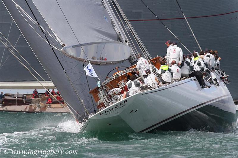 Day 4 of the RYS Bicentenary International Regatta photo copyright Ingrid Abery / www.ingridabery.com taken at Royal Yacht Squadron and featuring the J Class class