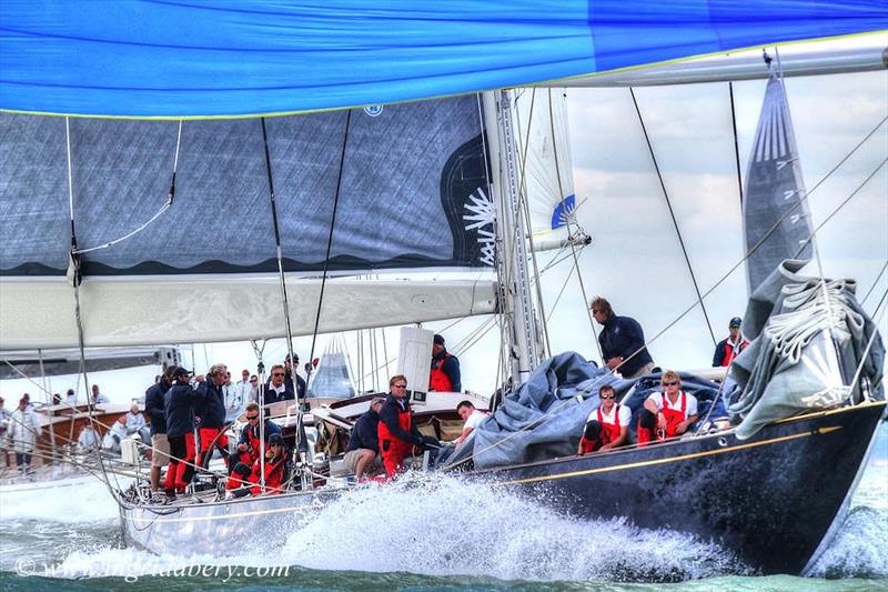 Day 4 of the RYS Bicentenary International Regatta photo copyright Ingrid Abery / www.ingridabery.com taken at Royal Yacht Squadron and featuring the J Class class