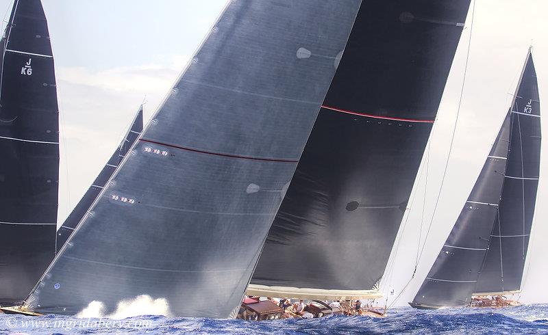 J Class at the Saint Barths Bucket regatta day 2 - photo © Ingrid Abery / www.ingridabery.com