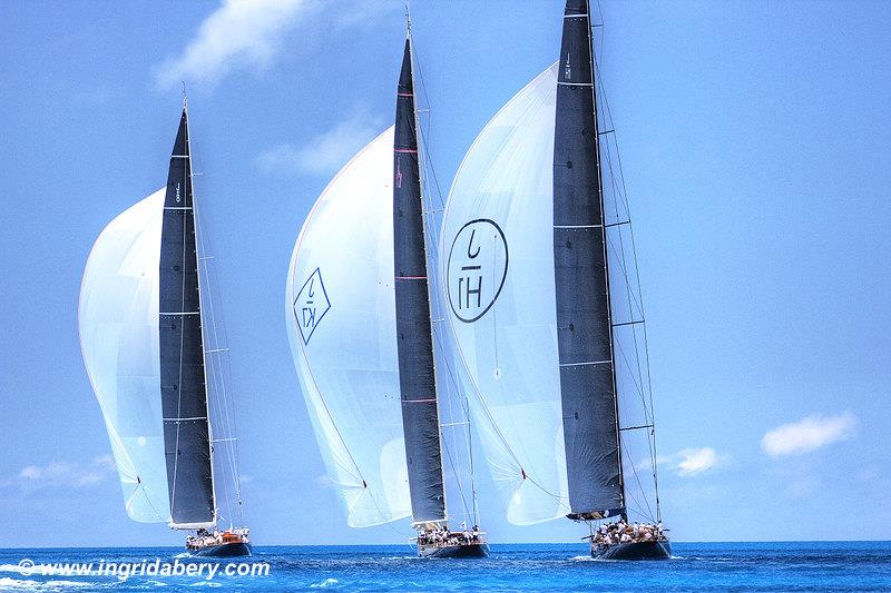 Racing on the final day of the America's Cup J Class Regatta in Bermuda photo copyright Ingrid Abery / www.ingridabery.com taken at  and featuring the J Class class