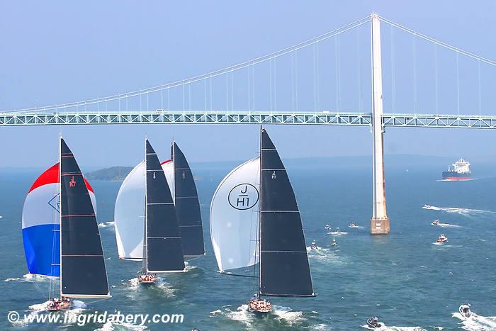 J Class World Championship at Newport, Rhode Island day 1 photo copyright Ingrid Abery / www.ingridabery.com taken at New York Yacht Club and featuring the J Class class