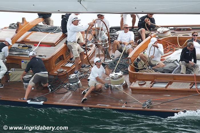 J Class World Championship at Newport, Rhode Island day 2 photo copyright Ingrid Abery / www.ingridabery.com taken at New York Yacht Club and featuring the J Class class