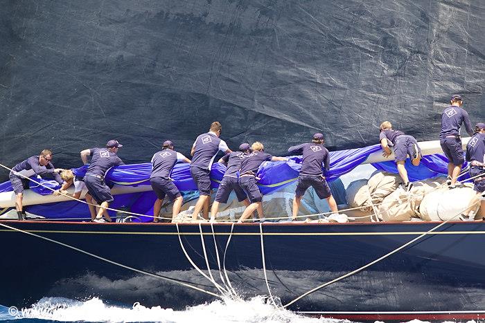 The Superyacht Cup Palma final day photo copyright Ingrid Abery / www.ingridabery.com taken at Real Club Náutico de Palma and featuring the J Class class