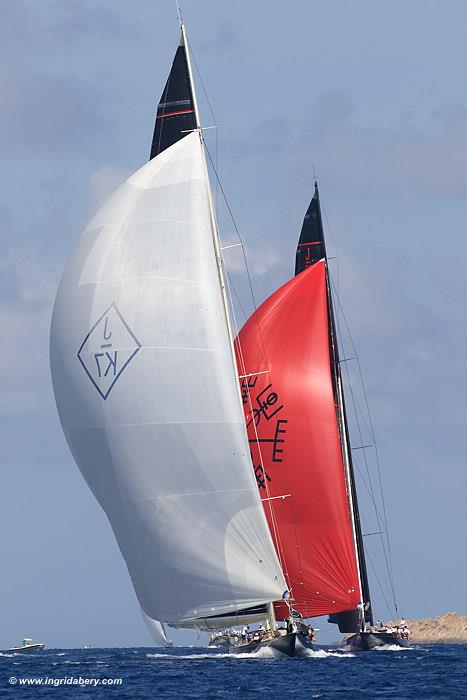 Maxi Yacht Rolex Cup day 3 photo copyright Ingrid Abery / www.ingridabery.com taken at Yacht Club Costa Smeralda and featuring the J Class class