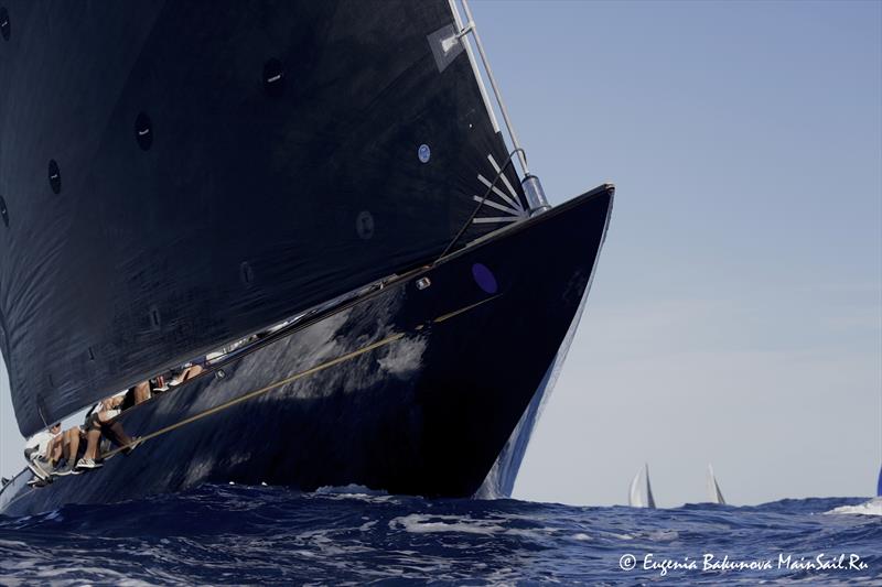 Les Voiles de Saint-Tropez day 2 photo copyright Eugenia Bakunova / www.mainsail.ru taken at Société Nautique de Saint-Tropez and featuring the J Class class