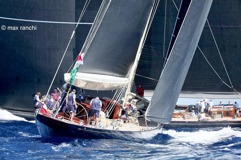 Maxi Yacht Rolex Cup day 3 photo copyright Max Ranchi / www.maxranchi.com taken at Yacht Club Costa Smeralda and featuring the J Class class