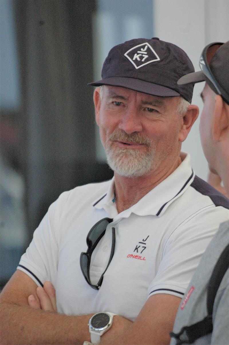 Tom Dodson, Velsheda photo copyright Andi Robertson taken at Saint Barth Yacht Club and featuring the J Class class