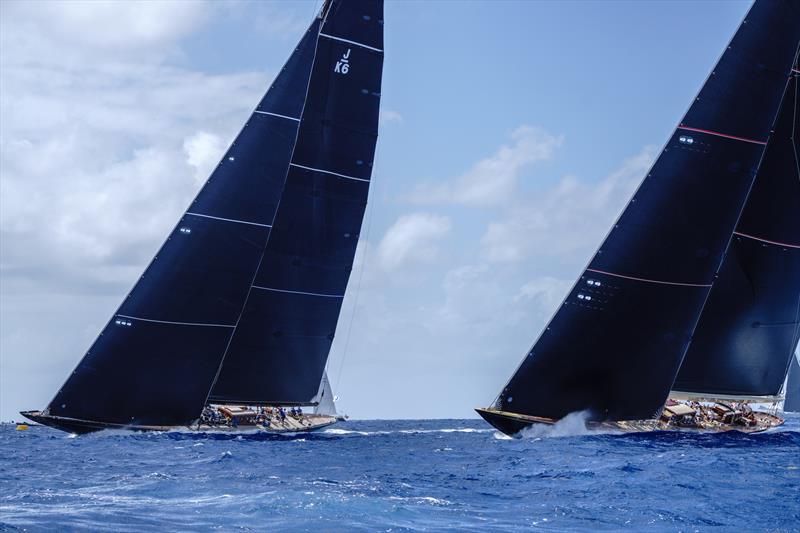 J Class racing at the St Barth's Bucket - photo © Tino Baum