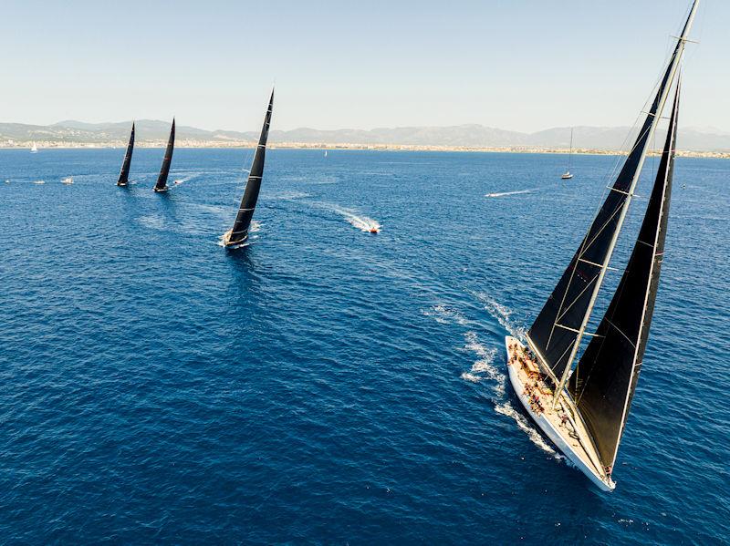 J Class open the Superyacht Cup Palma 2022 photo copyright Sailing Energy taken at Real Club Náutico de Palma and featuring the J Class class