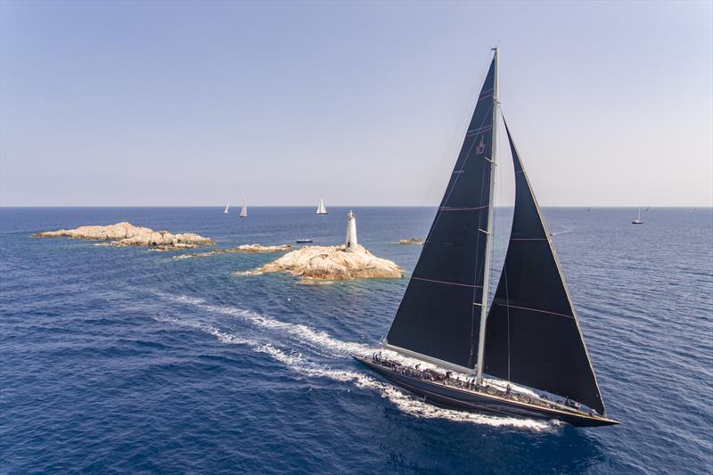 Velsheda at the Maxi Yacht Rolex Cup 2019 photo copyright IMA / Studio Borlenghi taken at Yacht Club Costa Smeralda and featuring the J Class class