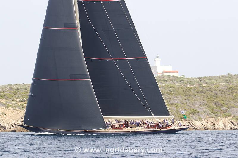 Maxi Yacht Rolex Cup 2022 day 3 photo copyright Ingrid Abery / www.ingridabery.com taken at Yacht Club Costa Smeralda and featuring the J Class class