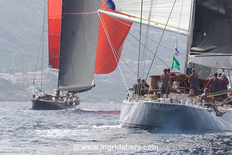 Maxi Yacht Rolex Cup 2022 day 3 photo copyright Ingrid Abery / www.ingridabery.com taken at Yacht Club Costa Smeralda and featuring the J Class class