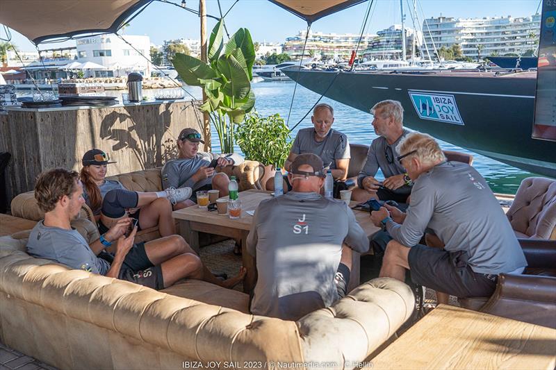 At the Ibiza JoySail Village in Marina Ibiza - Ibiza JoySail photo copyright Carlos Hellín taken at  and featuring the J Class class