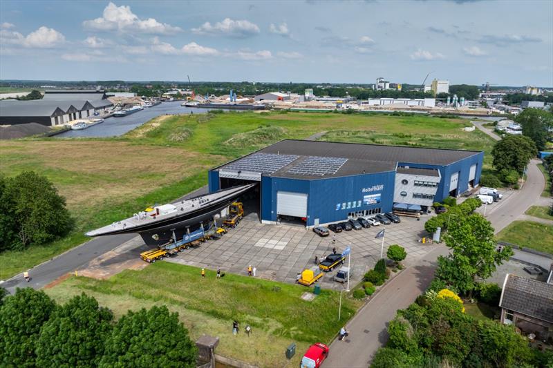 Hanuman refit at Holterman Shipyard - photo © Holterman Shipyard