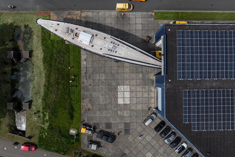 Hanuman refit at Holterman Shipyard - photo © Holterman Shipyard