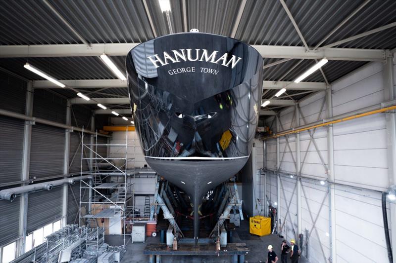 Hanuman refit at Holterman Shipyard - photo © Holterman Shipyard