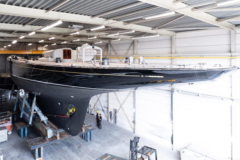 Hanuman refit at Holterman Shipyard - photo © Holterman Shipyard