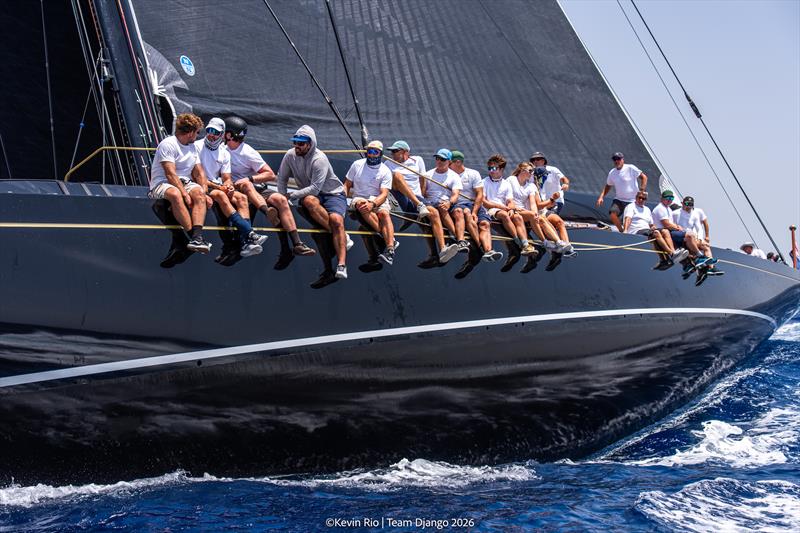 A new chapter for Hanuman with training days in Palma photo copyright Kevin Rio / Team Django 2026 taken at  and featuring the J Class class