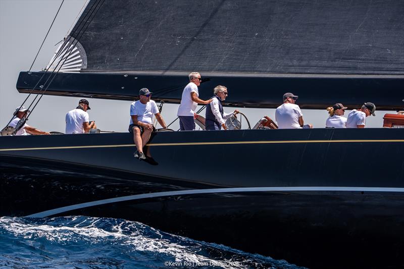 A new chapter for Hanuman with training days in Palma photo copyright Kevin Rio / Team Django 2026 taken at  and featuring the J Class class