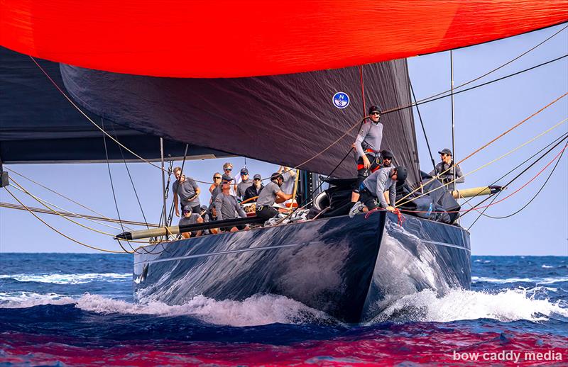J Class racing on D5 of Les Voiles de Saint Tropez 2026 photo copyright Bow Caddy Media taken at Société Nautique de Saint-Tropez and featuring the J Class class