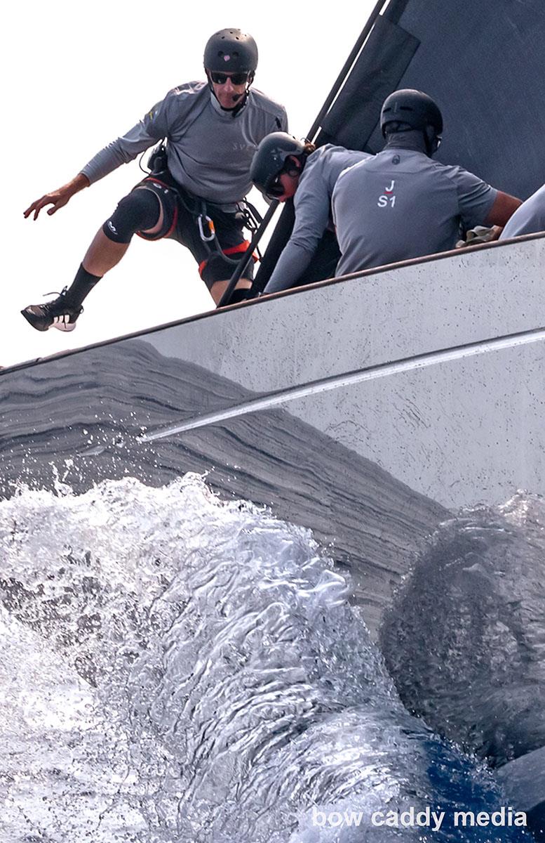 J Class racing on D5 of Les Voiles de Saint Tropez 2026 - photo © Bow Caddy Media