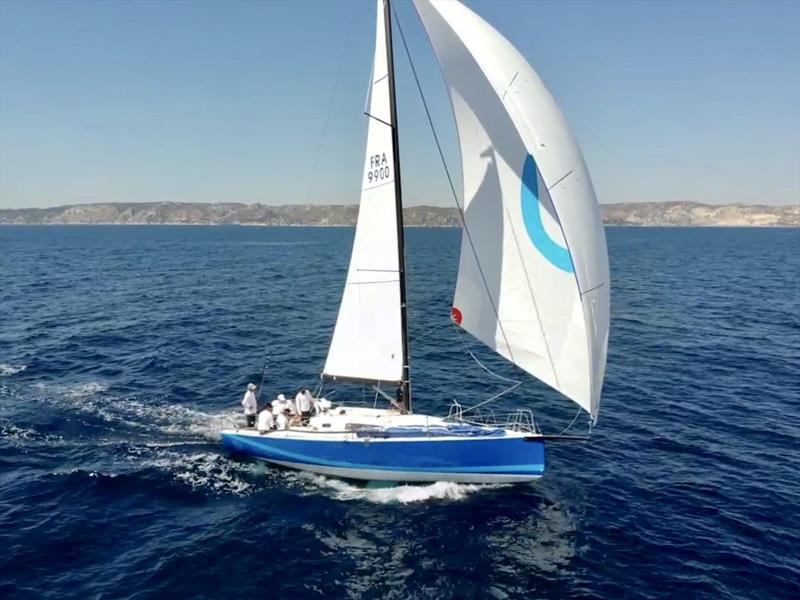 J/99 KING OF BLUE victorious at Les Voiles de St Tropez photo copyright J Composites taken at Société Nautique de Saint-Tropez and featuring the  class