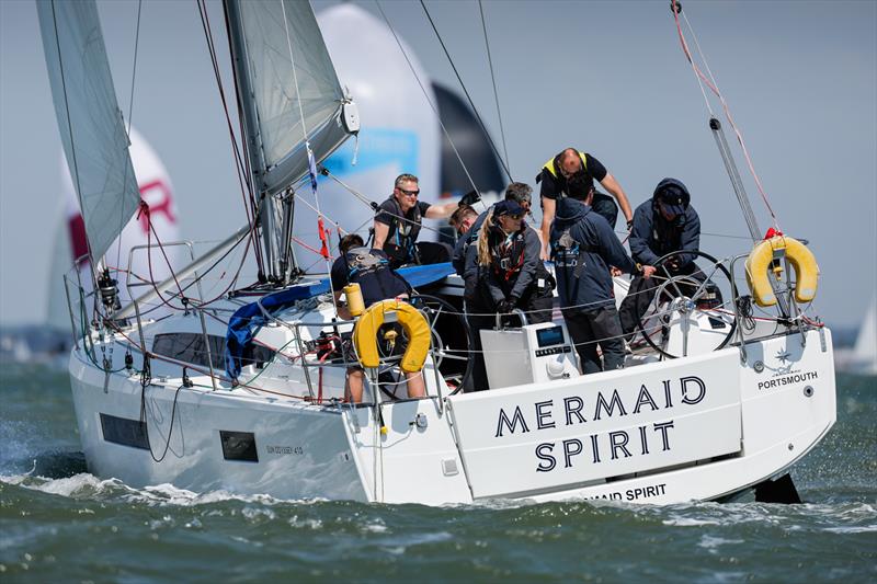 The Sunsail 41 fleet's yacht 'Mermaid Spirit' photo copyright Paul Wyeth / www.pwpictures.com taken at  and featuring the Jeanneau class