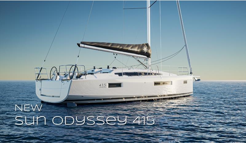 New Sun Odyssey 415 makes North American debut photo copyright Jeanneau taken at  and featuring the Jeanneau class