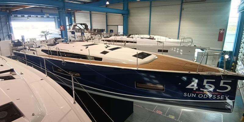 Jeanneau Sun Odyssey 455 photo copyright Performance Boating taken at  and featuring the Jeanneau class