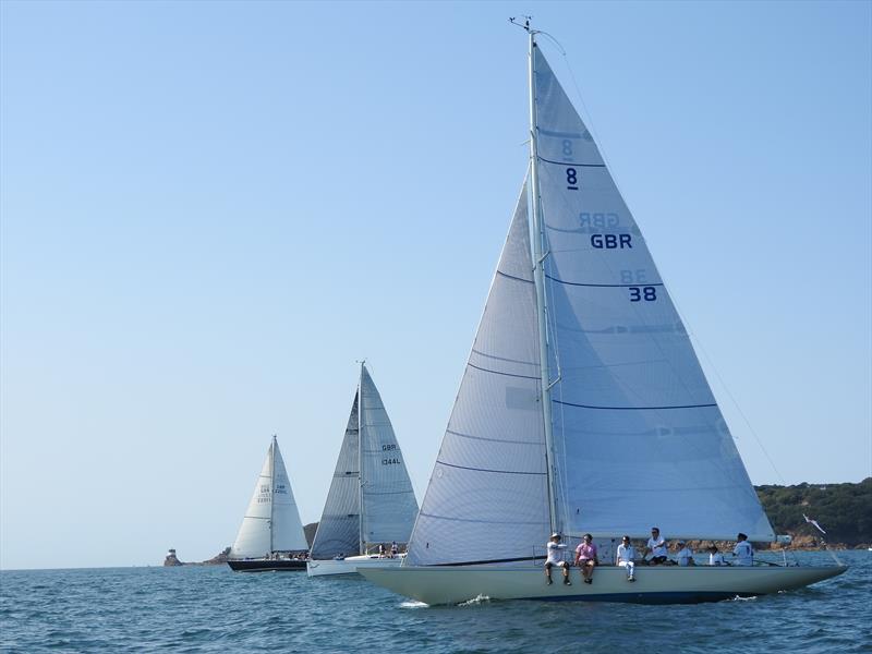 Grace, Morrina IV and Erica - Carey Olsen Jersey Regatta photo copyright Simon Ropert taken at Royal Channel Islands Yacht Club and featuring the  class