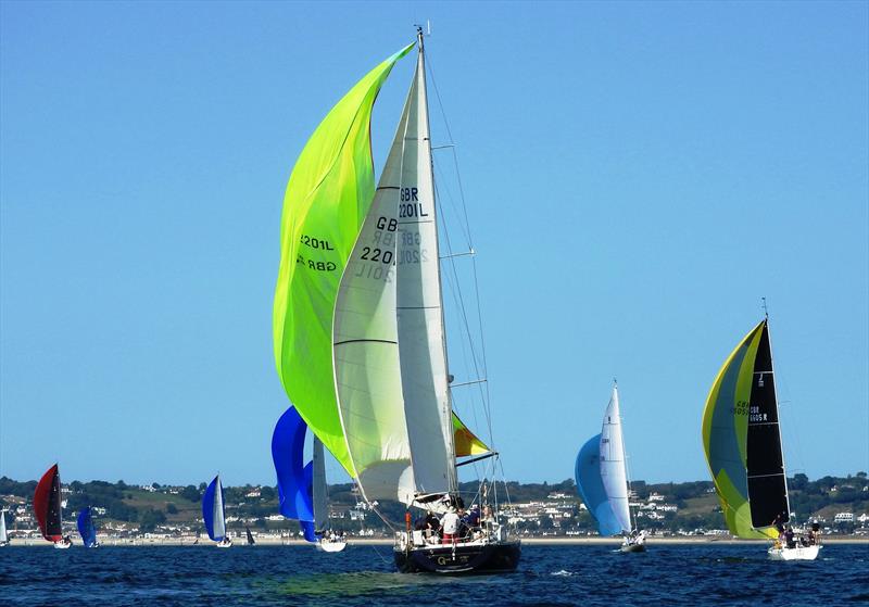 IRC Class 1 - Carey Olsen Jersey Regatta photo copyright Simon Ropert taken at Royal Channel Islands Yacht Club and featuring the  class