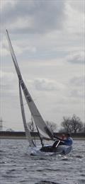 Ben Hawkes wins the K1 Inland Championships © Datchet Water SC